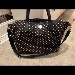 Used Kate Spade polka dot Diaper bag